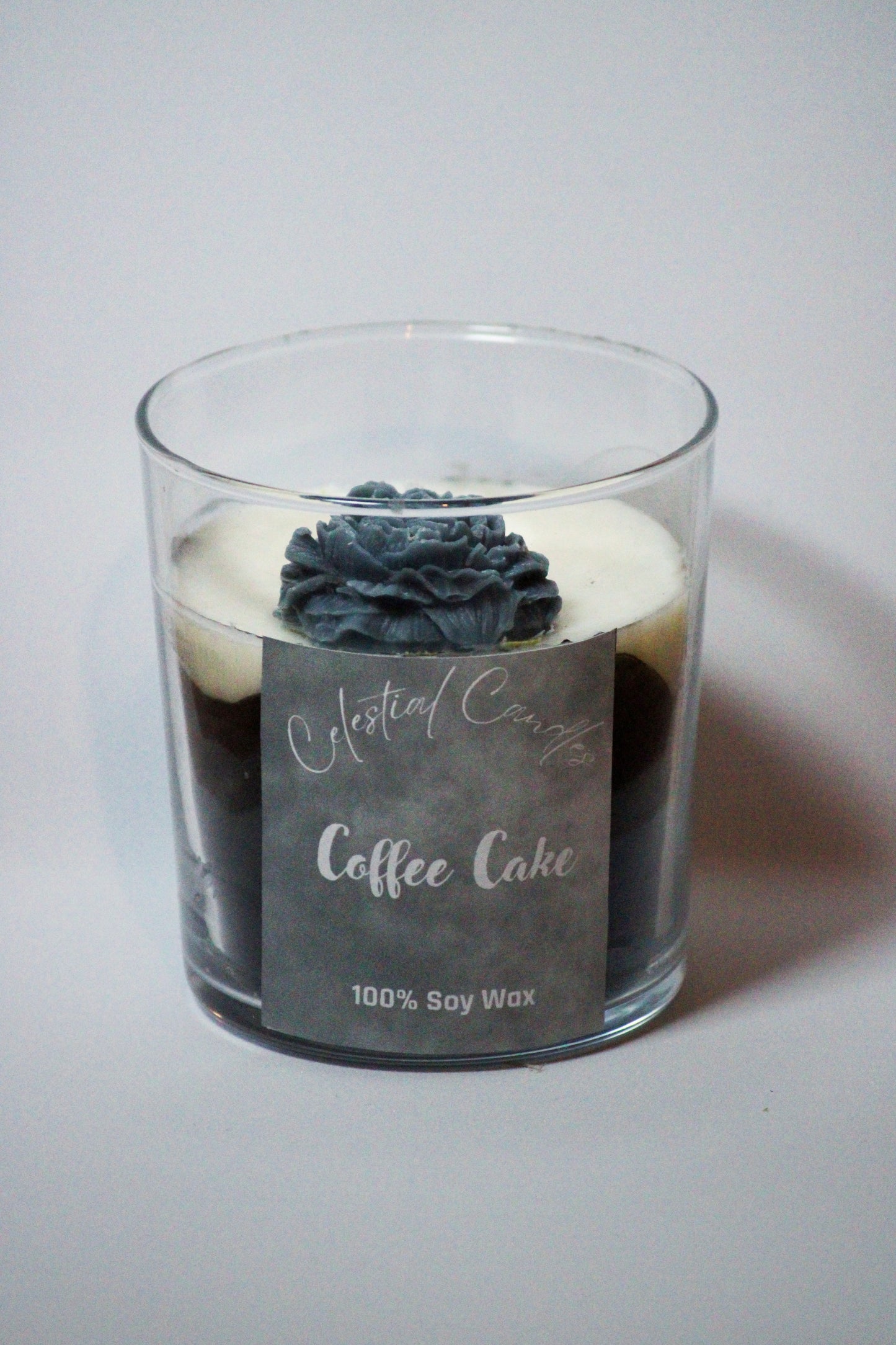 Coffee & Cake Marble Candle